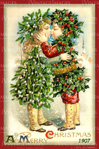 1907 Christmas Postcard - 001