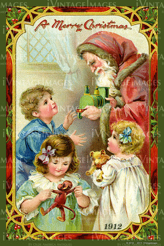 1912 Christmas Postcard - 008
