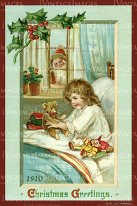 1910 Christmas Postcard - 010