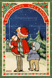 1925 Christmas Postcard - 020