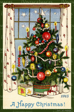 1915 Christmas Postcard - 030