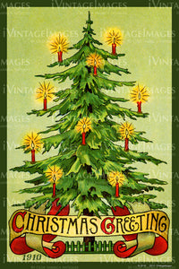 1910 Christmas Postcard - 032