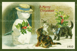 1910 Christmas Postcard - 049