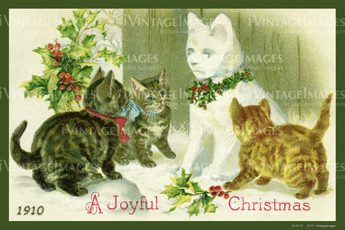 1910 Christmas Postcard - 050
