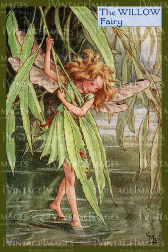 Cicely Barker 1923 - 1 - The Willow Fairy