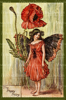 Cicely Barker 1923 - 13 - The Poppy Fairy