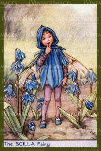 Cicely Barker 1923 - 55 - The Scilla Fairy