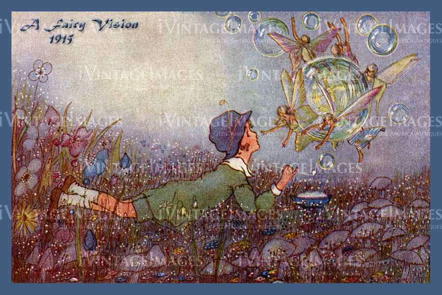 Hilda Miller Fairy 1915 - 12 - A Fairy Vision