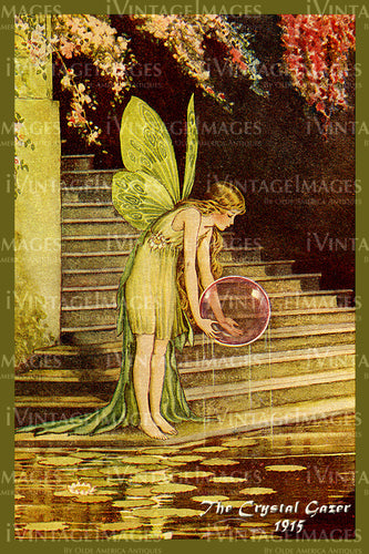 Outhwaite Fairy 1915 - 9 - The Crystal Gazer