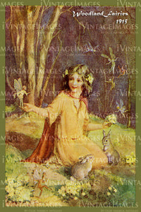 Margaret Tarrant Fairy - 2 - Woodland Fairies