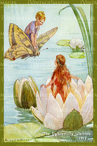 Margaret Tarrant Fairy - 9 - The Waterlilly Fairies