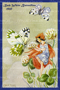 Rene Cloke Fairy - 4 - Bath White Butterflies