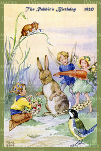 Rene Cloke Fairy - 19 - The Rabbits Birthday