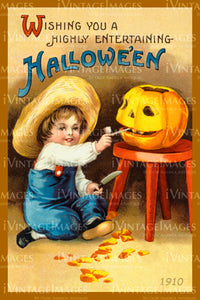 1910 Halloween Postcard - 02