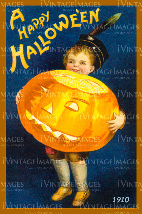 1910 Halloween Postcard - 04