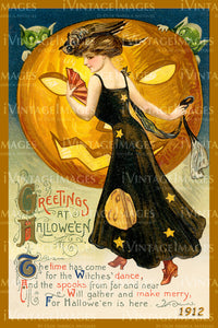 1910 Halloween Postcard - 06