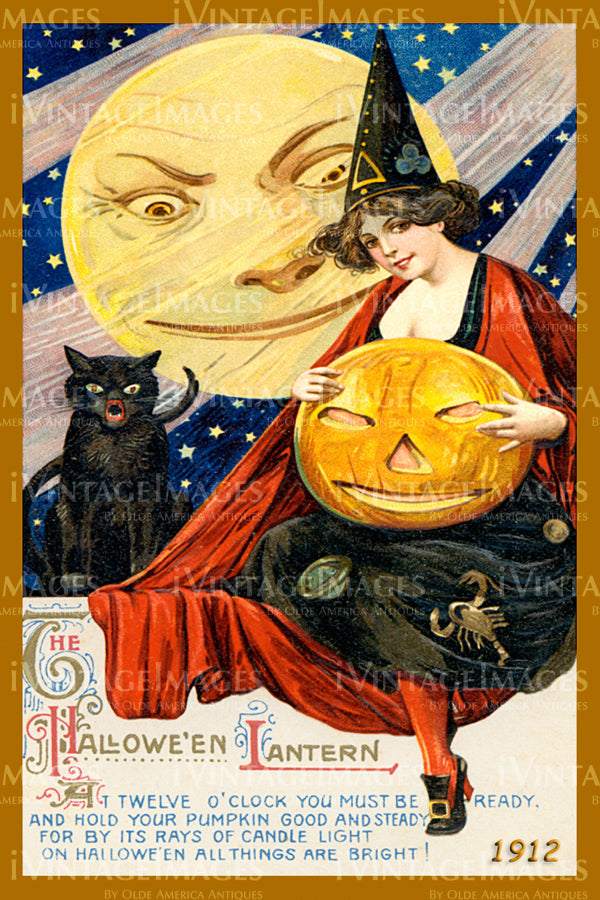 1910 Halloween Postcard - 07