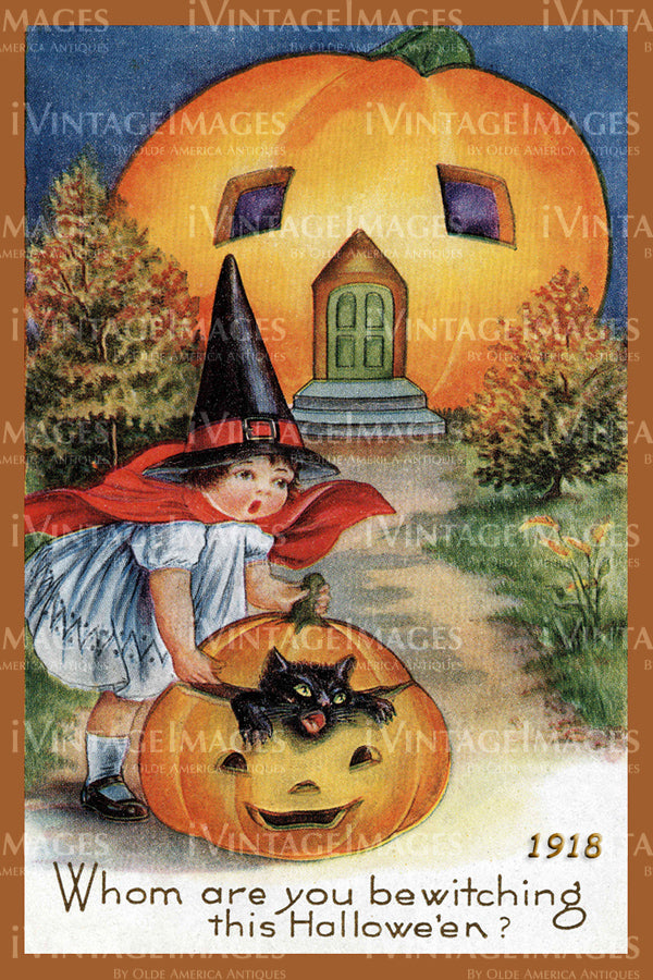 1918 Halloween Postcard - 15