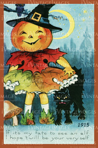 1915 Halloween Postcard - 18