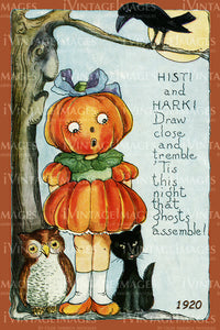 1920 Halloween Postcard - 24