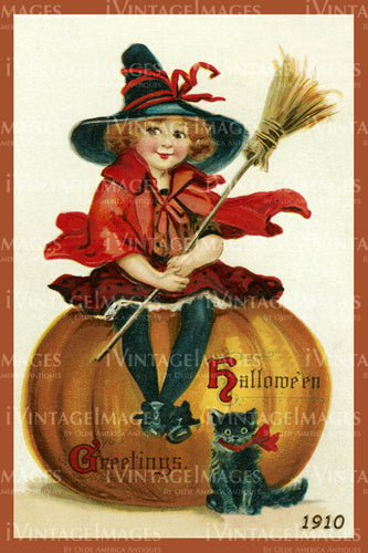 1910 Halloween Postcard - 25