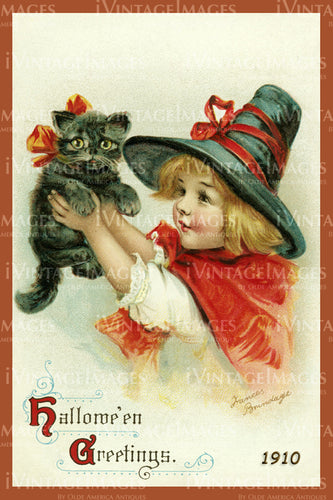 1910 Halloween Postcard - 26