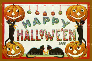 1910 Halloween Postcard - 31