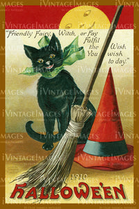 1910 Halloween Postcard - 32
