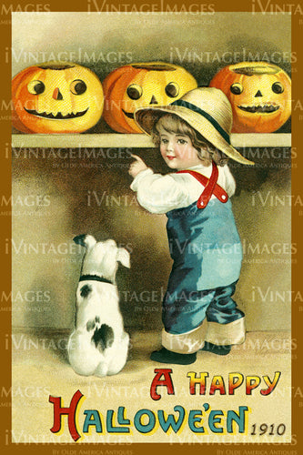 1910 Halloween Postcard - 35