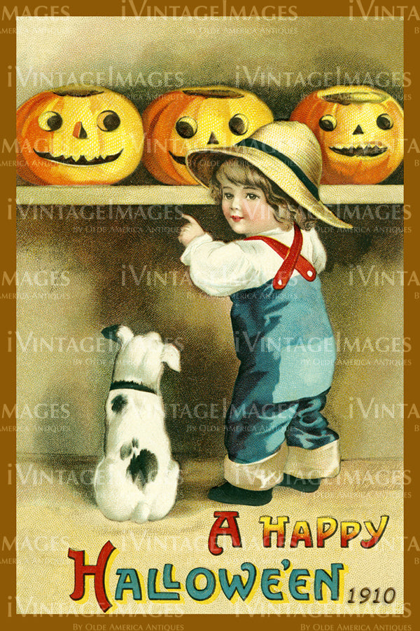 1910 Halloween Postcard - 35