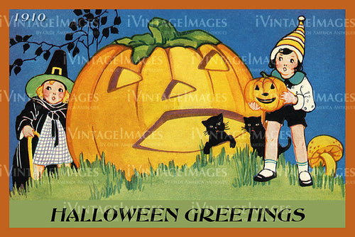 1910 Halloween Postcard - 38