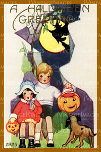 1925 Halloween Postcard - 45