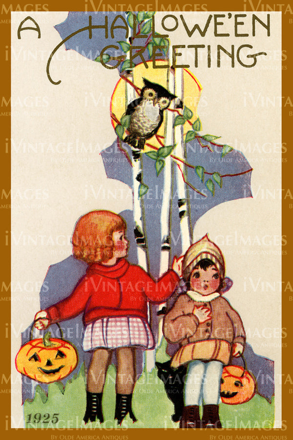 1925 Halloween Postcard - 46
