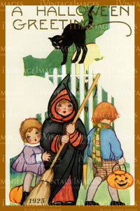 1925 Halloween Postcard - 48