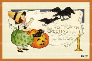 1912 Halloween Postcard - 50