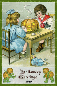 1910 Halloween Postcard - 56