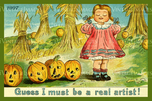 1907 Halloween Postcard - 65