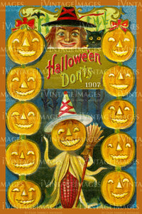 1907 Halloween Postcard - 70