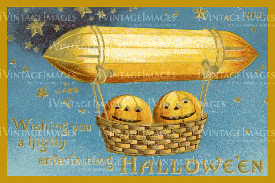 1912 Halloween Postcard - 72