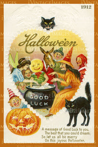 1912 Halloween Postcard - 73