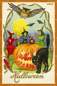 1912 Halloween Postcard - 74