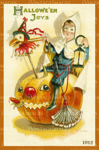 1912 Halloween Postcard - 76