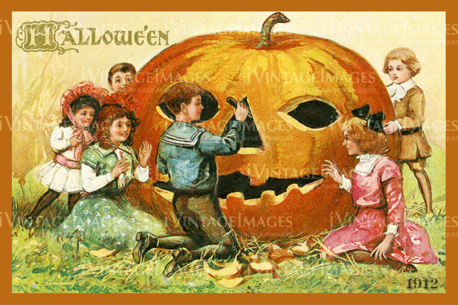 1912 Halloween Postcard - 83