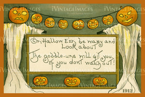 1912 Halloween Postcard - 84