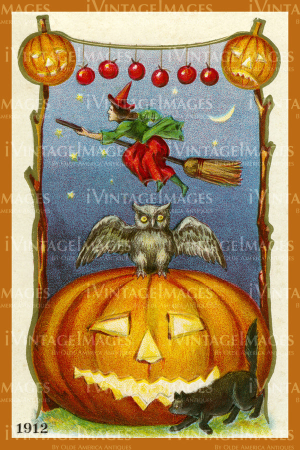 1912 Halloween Postcard - 85