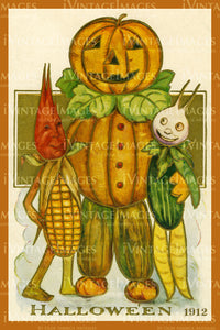 1912 Halloween Postcard - 87