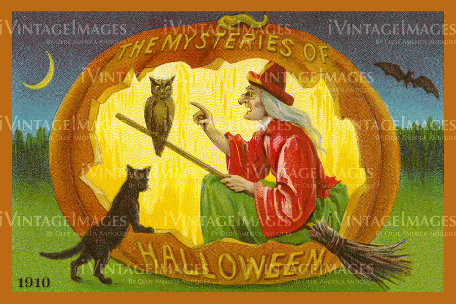 1910 Halloween Postcard - 88
