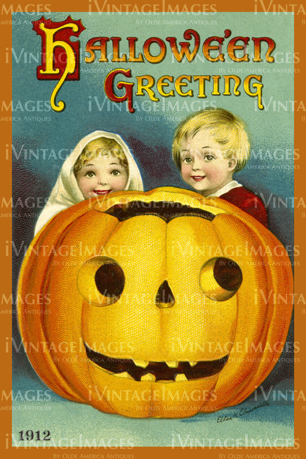 1912 Halloween Postcard - 95