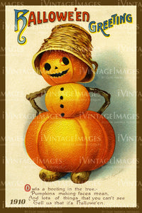 1910 Halloween Postcard - 101