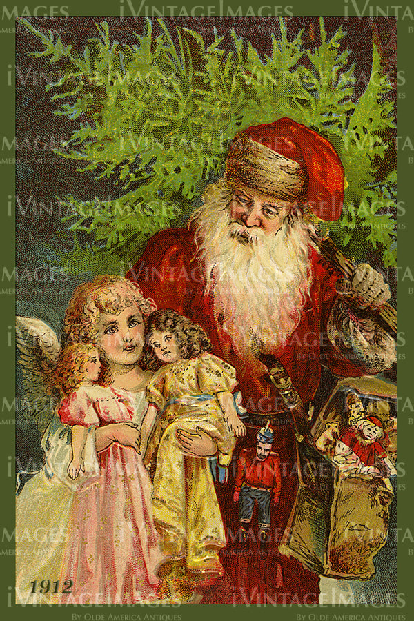 1912 Old World Santa - 110